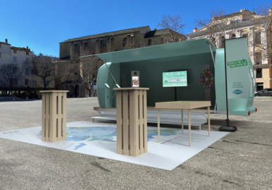 Vue 3d Caravane Ouverte